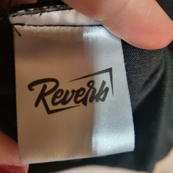 12 Reverb Black Maroon Corduroy Lighweight Guys Hoodie, L - Picture 6 of 7